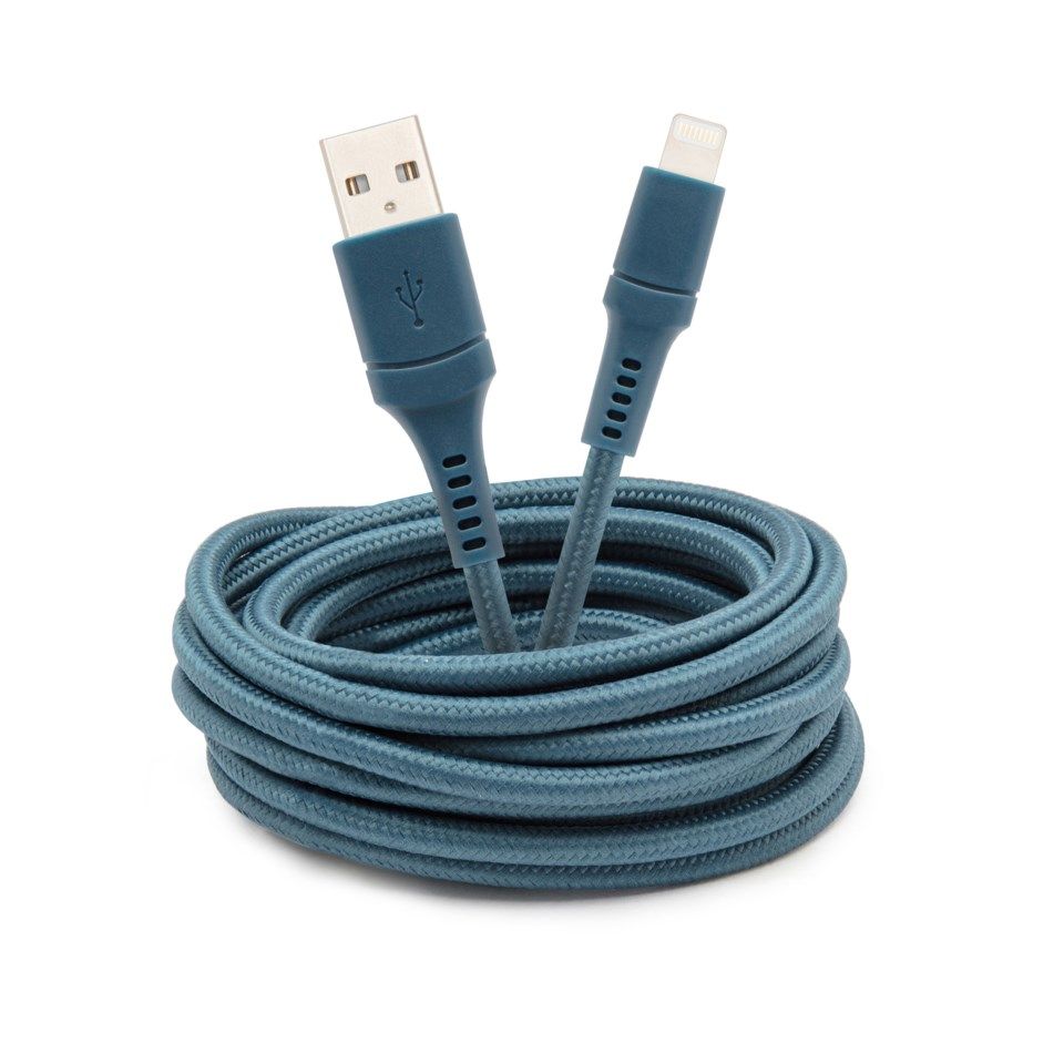 Linocell Colors Lightning-kabel 2,5 m Blå