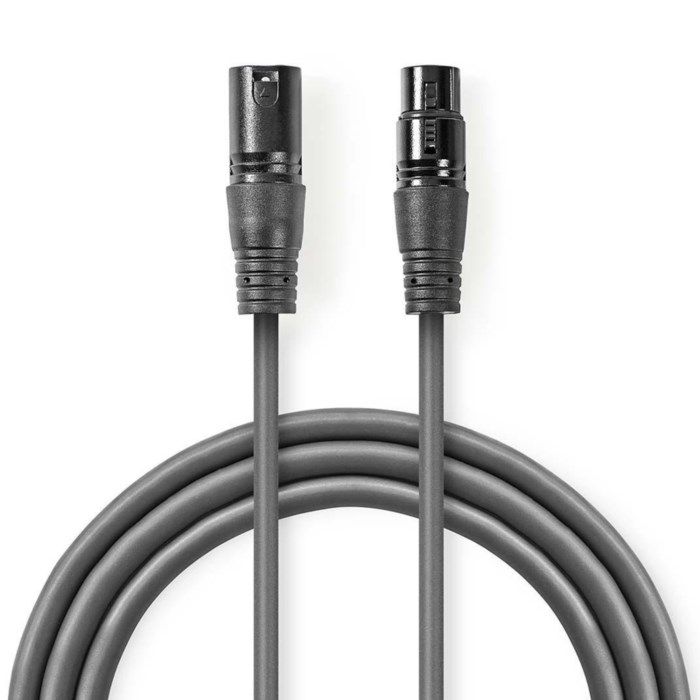 Balanserad XLR-kabel 1,5 m