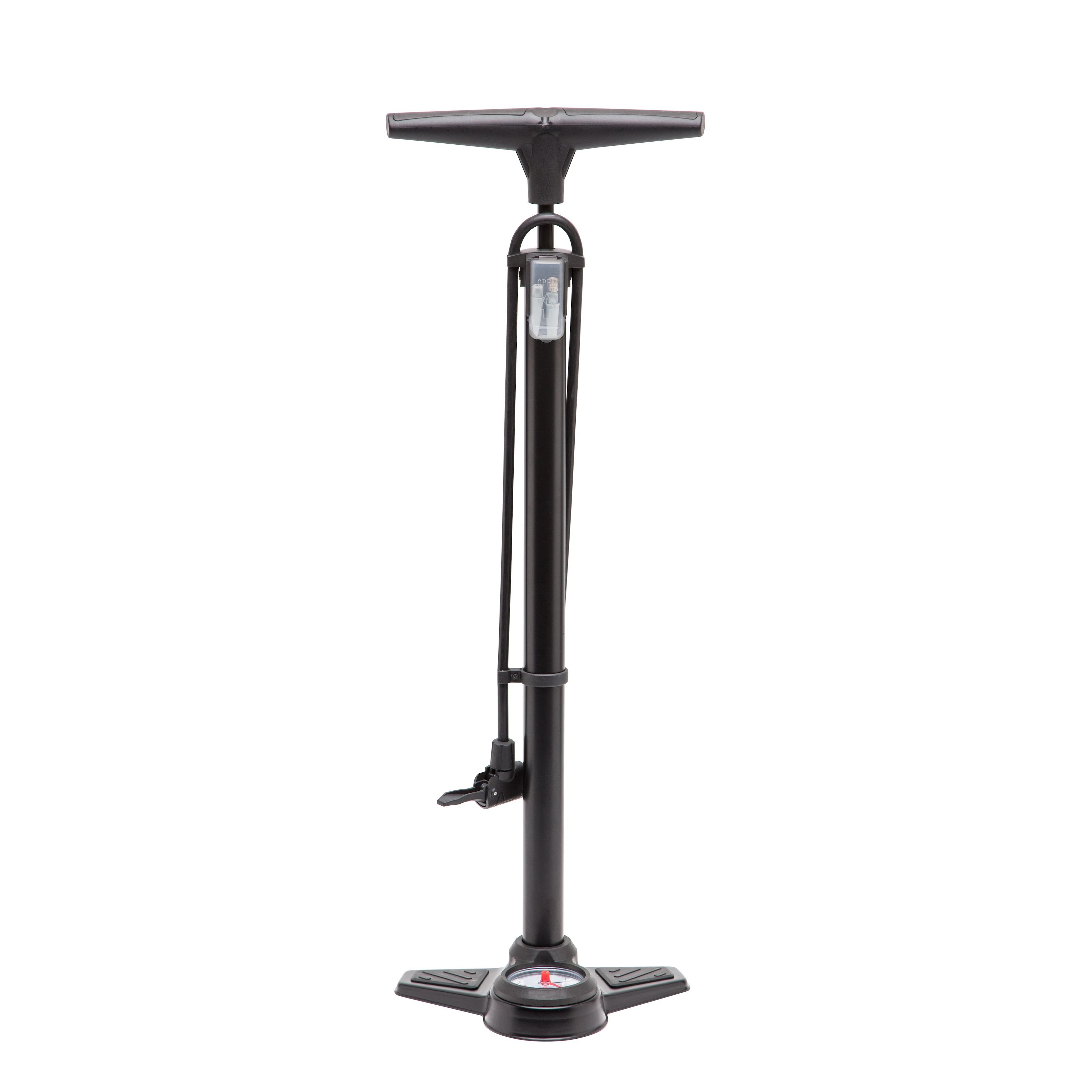 Luxorparts Cykelpump med tryckmätare