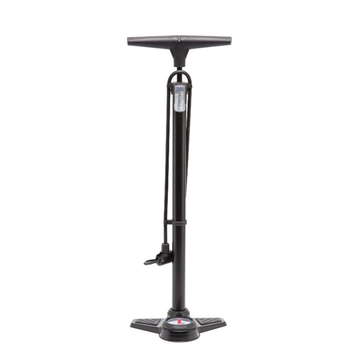 Luxorparts Cykelpump med tryckmätare