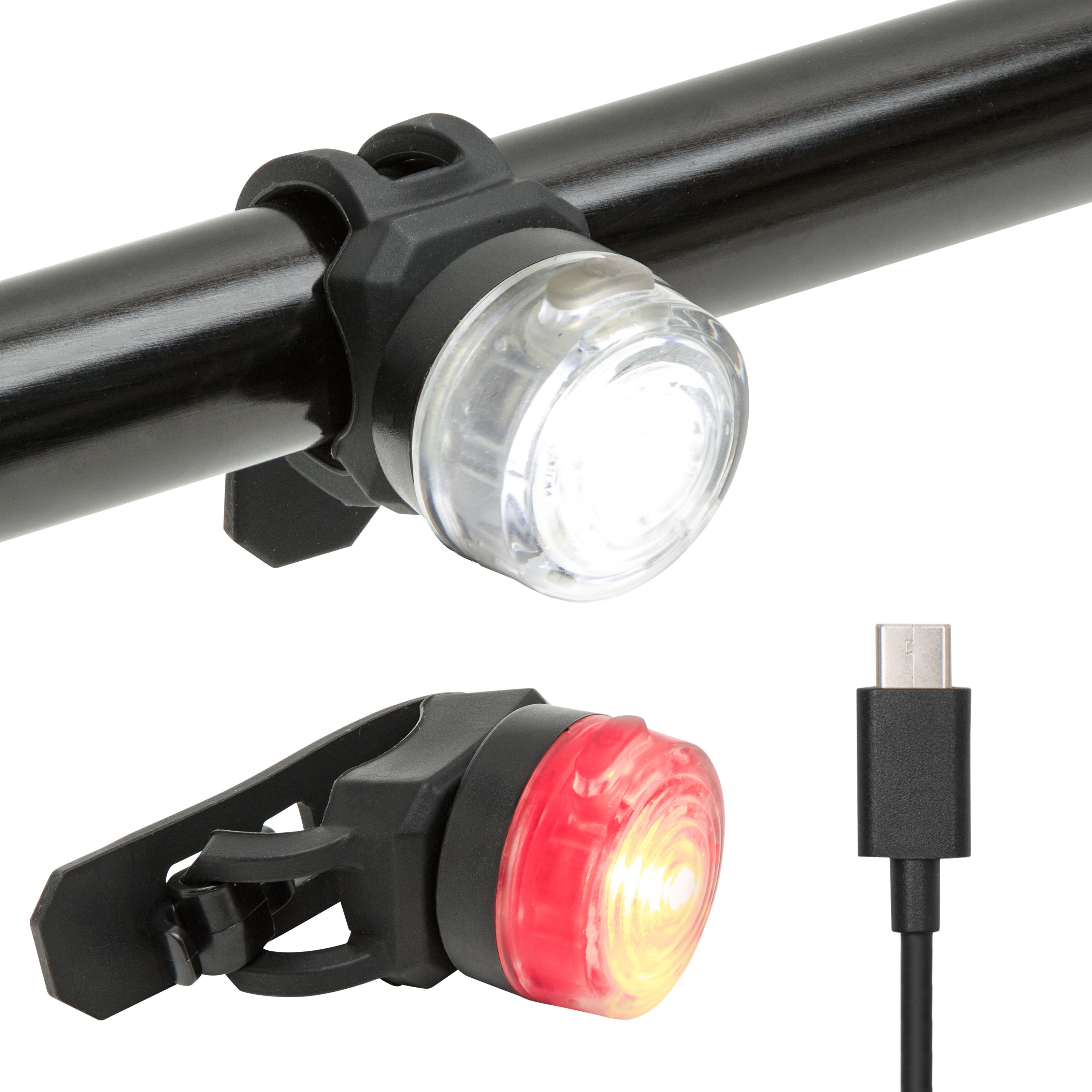 Ledsavers laddningsbar cykellampa