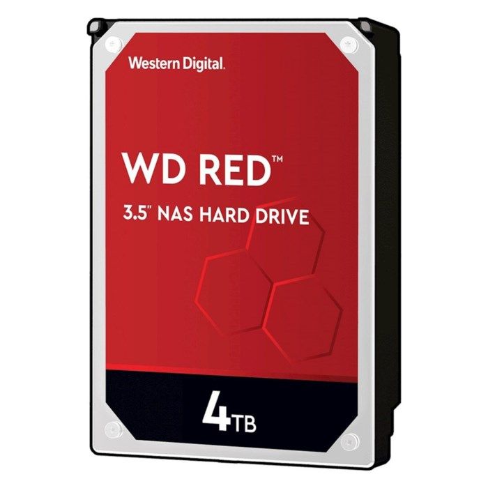WD Red Intern hårddisk 35” 4 TB