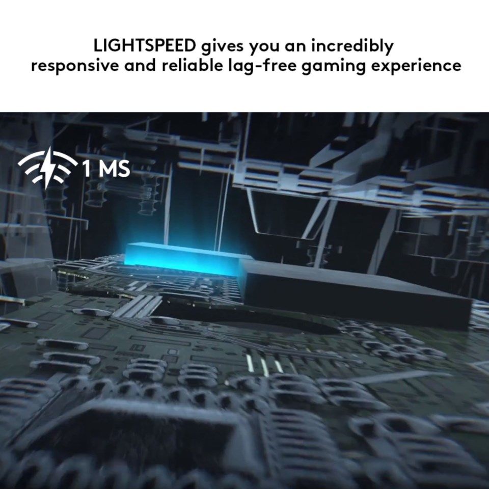 Logitech G 305 Lightspeed Trådlös gaming-mus