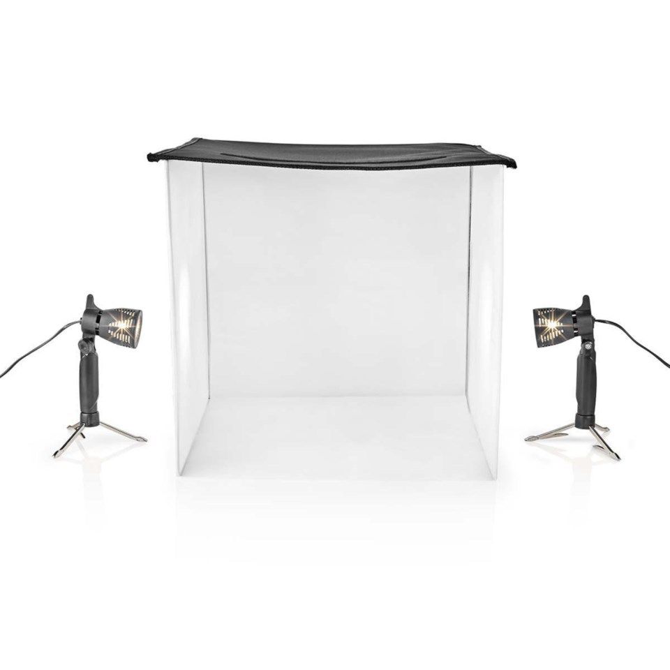Lystelt for produktfotografering - LED 60x60 cm