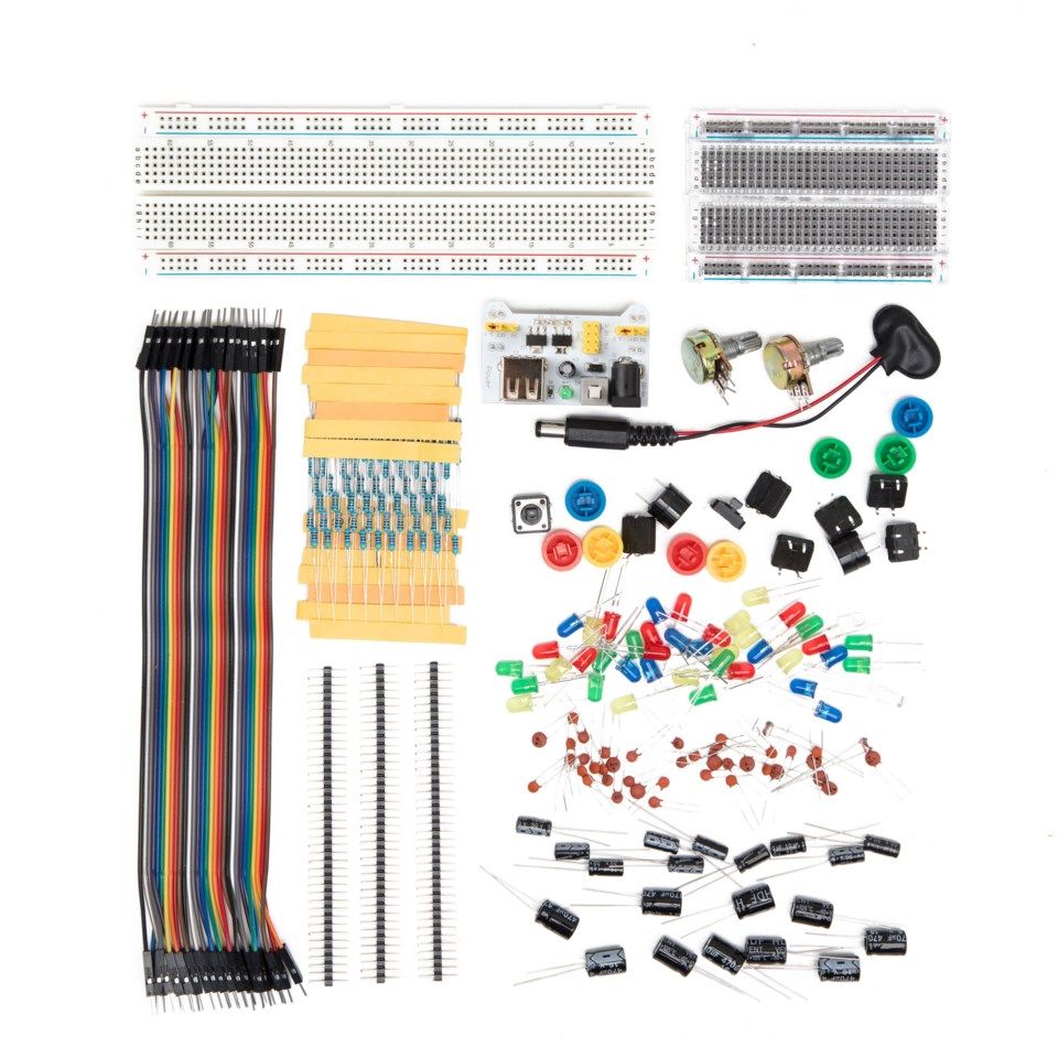 Playknowlogy Komponent-kit for eksperimentering med Arduino