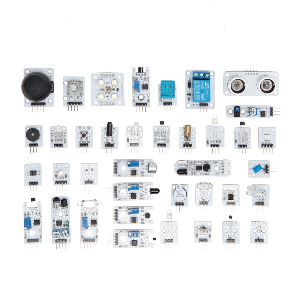 Playknowlogy Stor modulpakke for Arduino