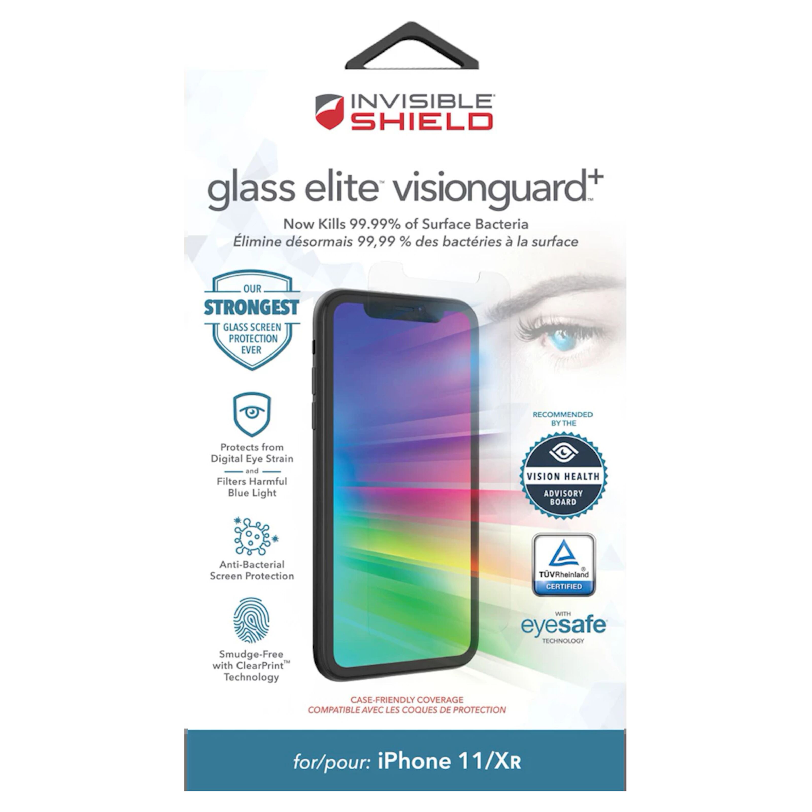 Invisible Shield Glass Elite Visionguard+ för iPhone 11 och Xr