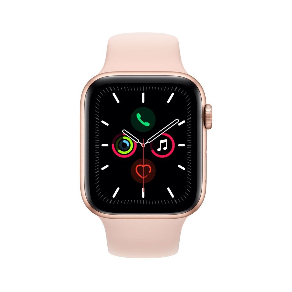 Apple Watch Series 5 (GPS) 44 mm Gull/Rosa Apple Watch Series 5