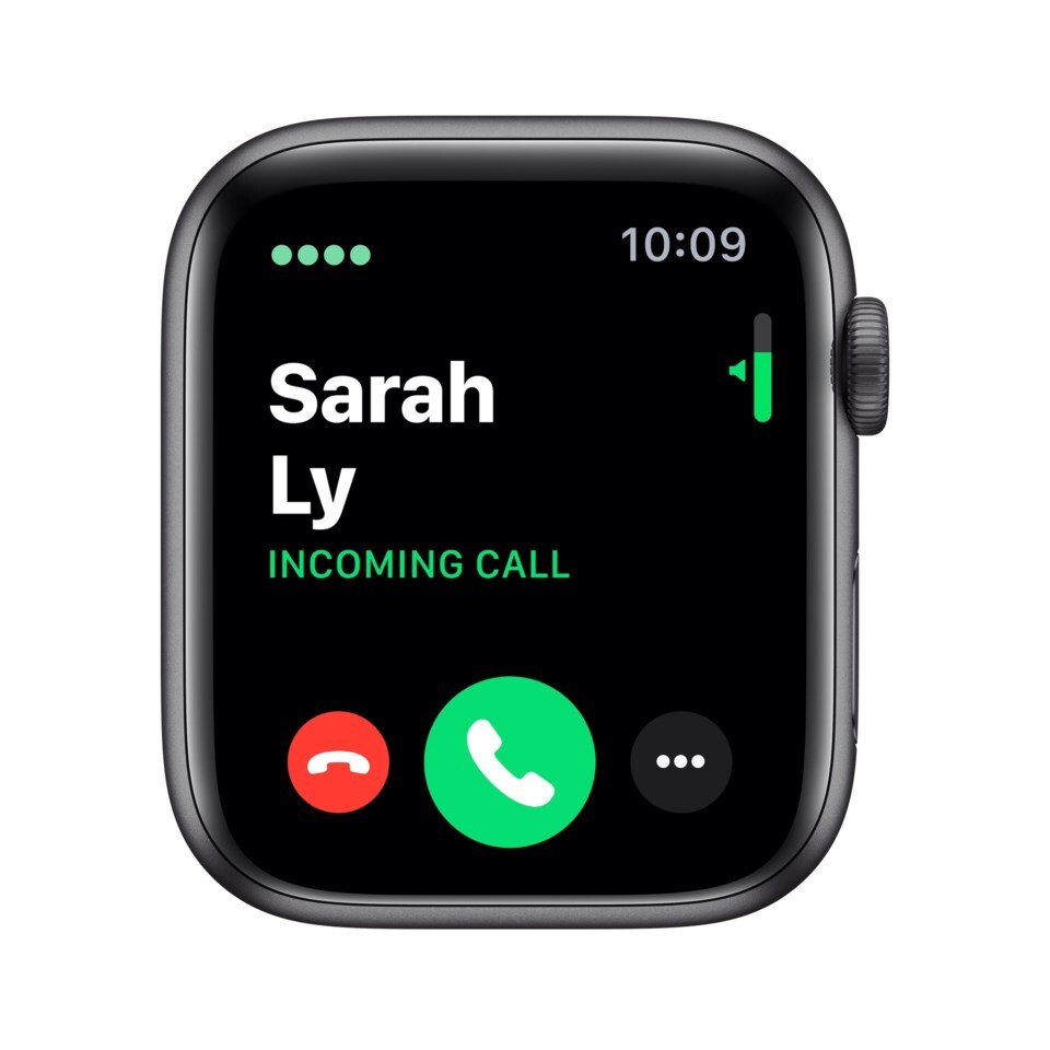 Apple Watch Series 5 (GPS + Cellular) 44 mm Space Grey/Svart - Series 5 | Kjell.com
