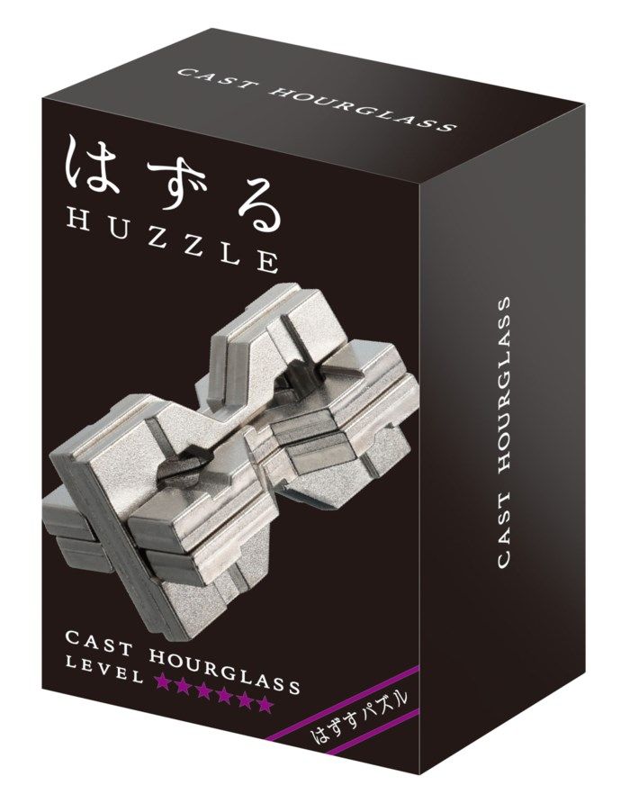 Hanayama Huzzle Cast Hourglass Hjärnpussel i metall