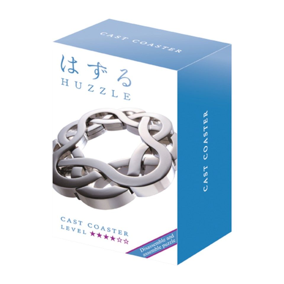 Hanayama Huzzle Cast Coaster Hjärnpussel i metall