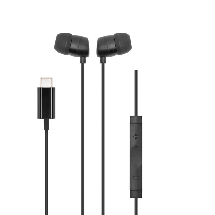 Roxcore Bullets USB-C-Hörlurar Svart