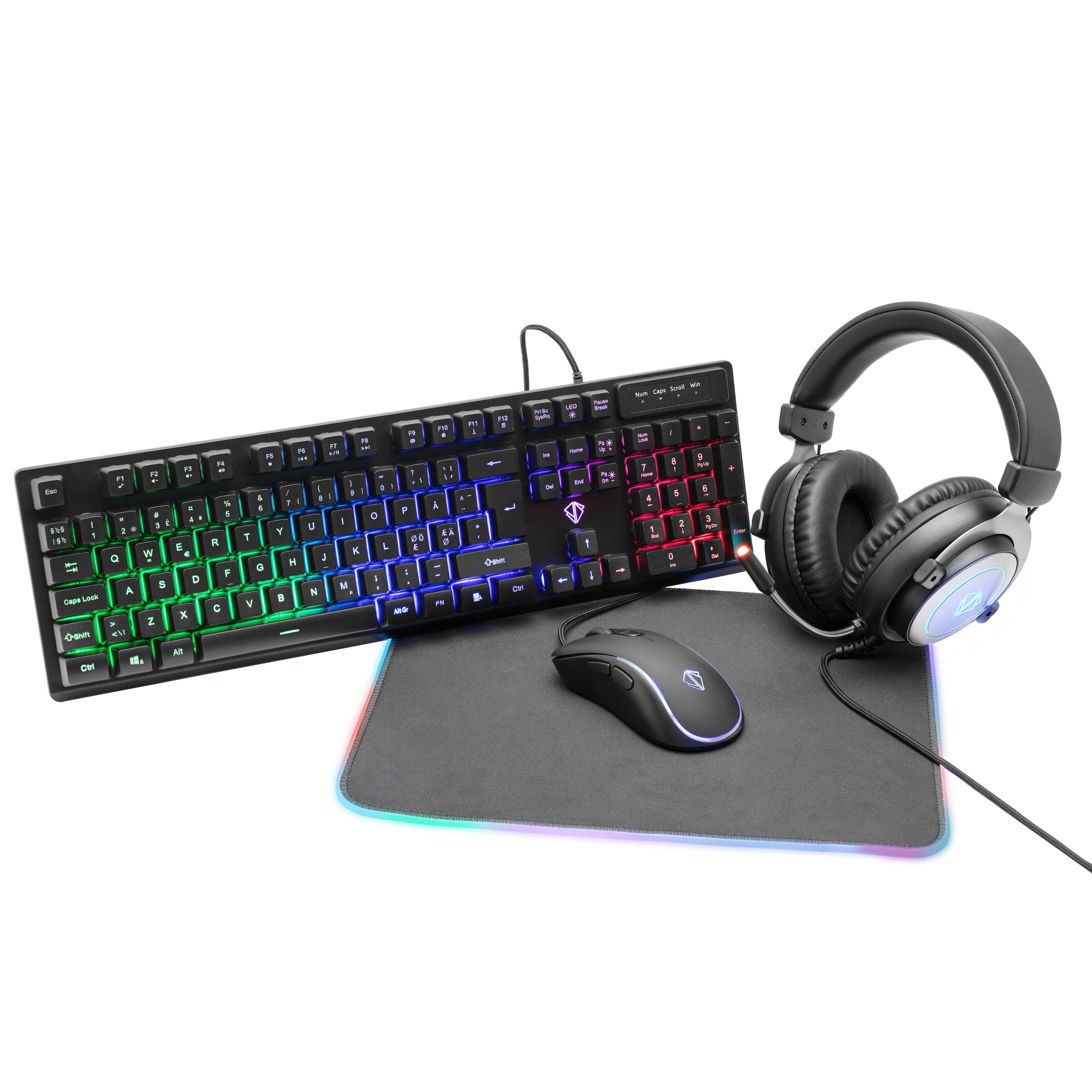 Arrogant Sphere 4i1 RGB Gamingpaket Gamingheadsets