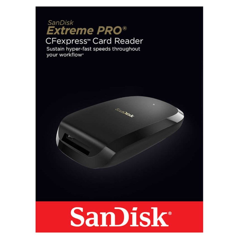 Sandisk Extreme Pro CFexpress Minnekortleser