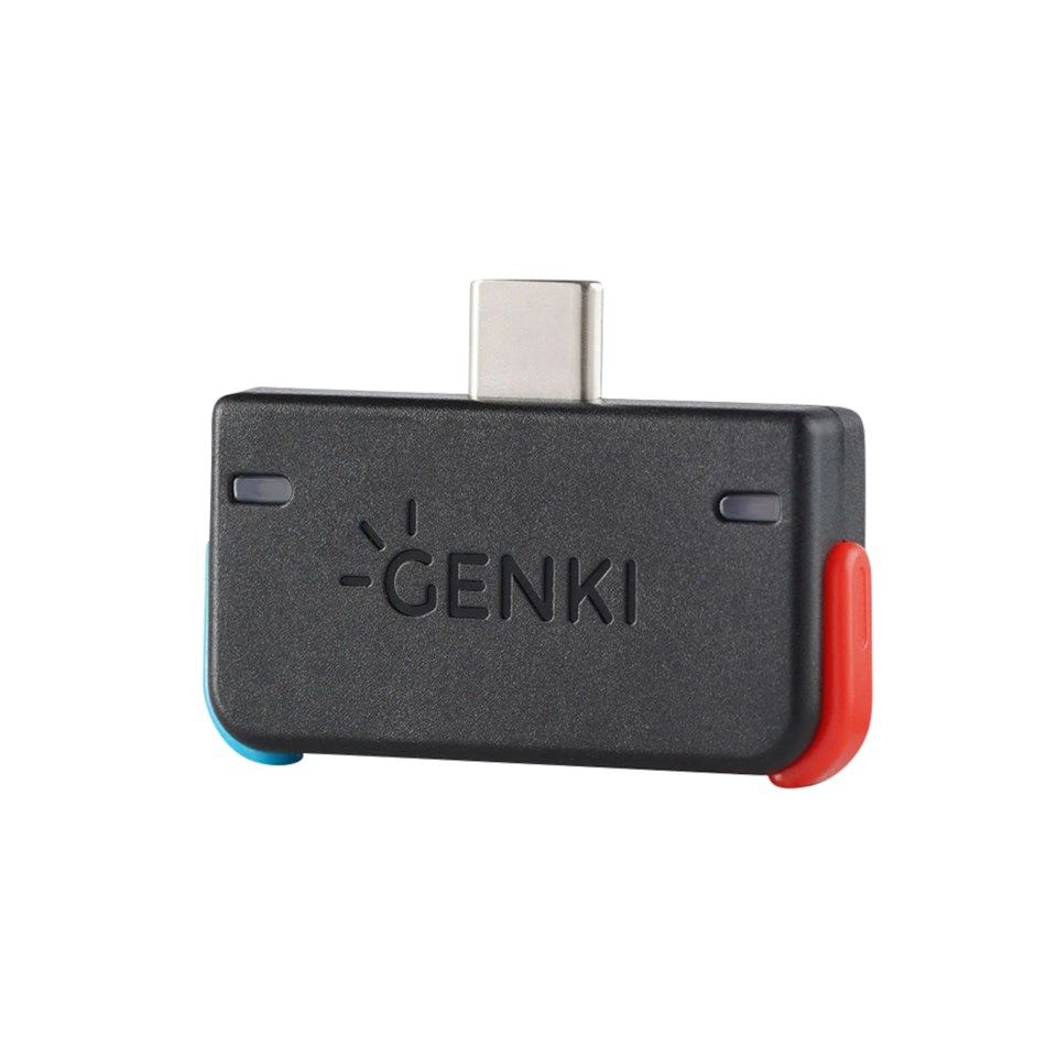 Genki Audio Adapter BT Rød/Blå