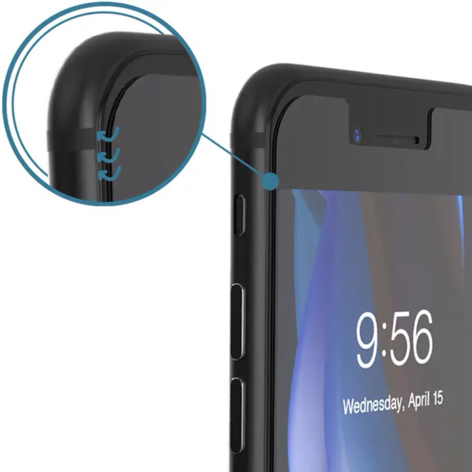 Invisible Shield Glass Elite+ Skärmskydd för iPhone SE (2020)