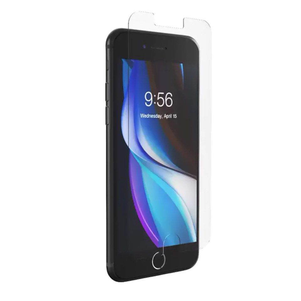 Invisible Shield Glass Elite+ for iPhone SE (2020), 8, 7 og 6