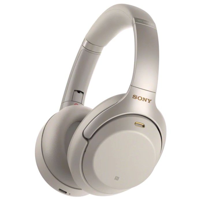 Sony WH-1000XM3 Trådlösa hörlurar med aktiv brusreducering Silver