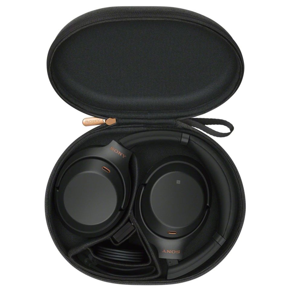 Sony WH-1000XM3 Trådløse hodetelefoner med aktiv støydemping Svart