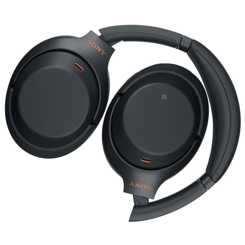 Sony WH-1000XM3 Trådløse hodetelefoner med aktiv støydemping Svart