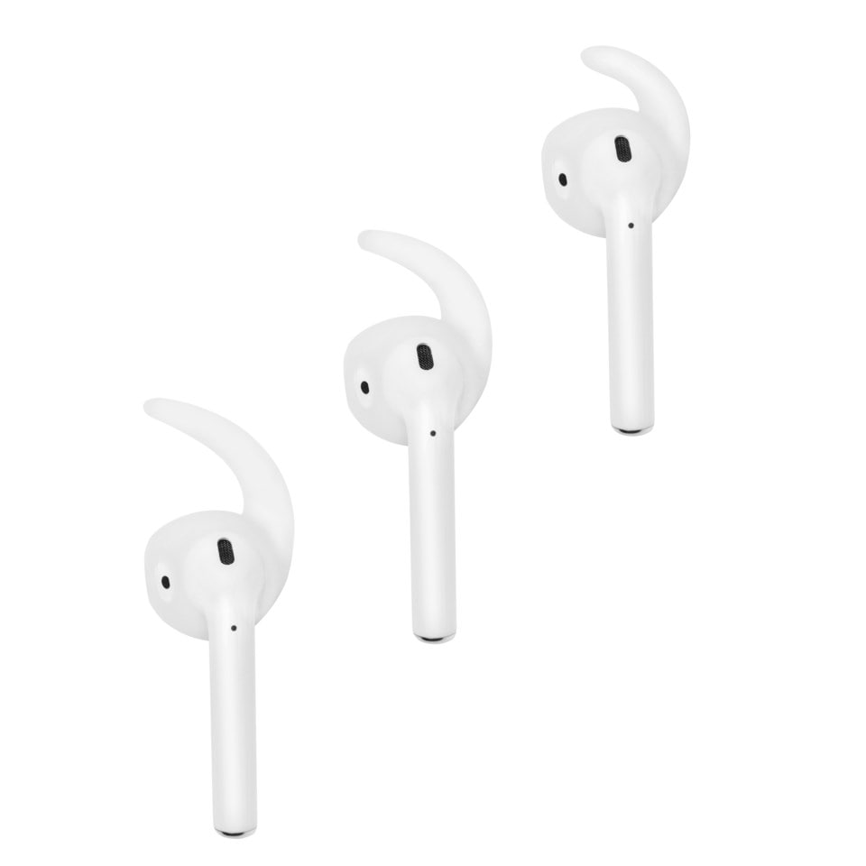 Roxcore Hörlurskrokar för AirPods (Gen 1 & 2, 2017/2019) 3-pack