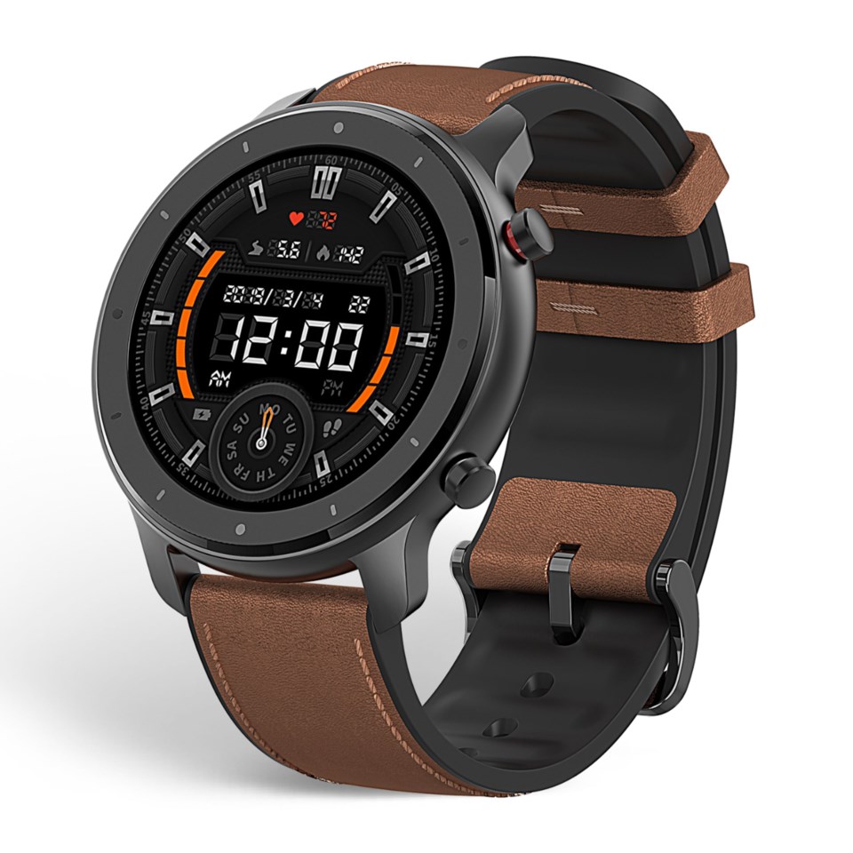 Amazfit GTR Smartklokke med always-on-display 47 mm Aluminium