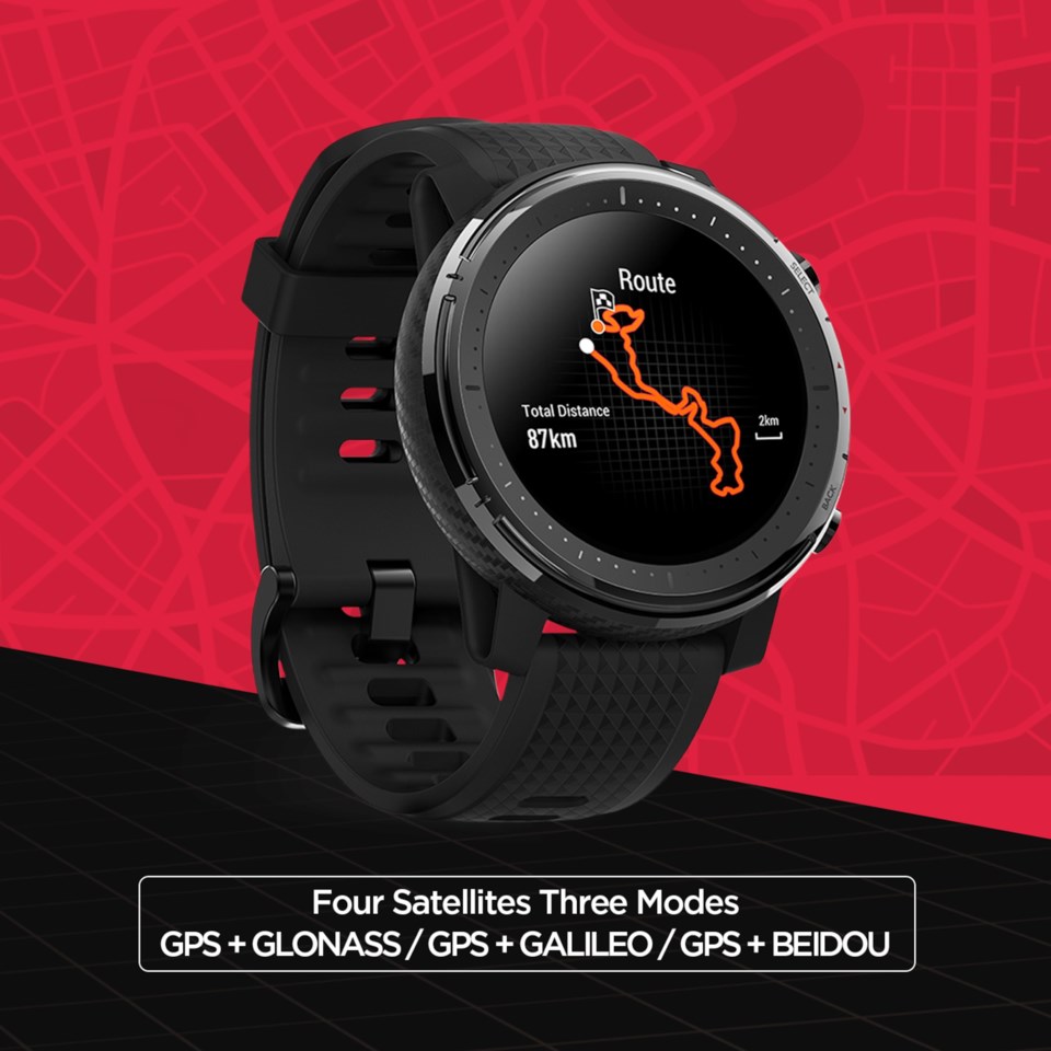 Amazfit Stratos 3 Smartklokke med always-on-display - Amazfit-klokker | Kjell.com