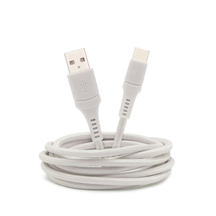 Linocell Colors USB-C-kabel 15 m Grå