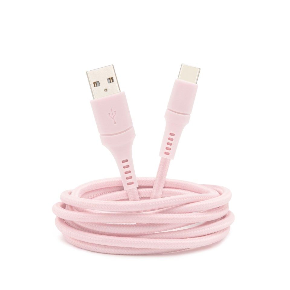Linocell Colors USB-C-kabel 1,5 m Rosa