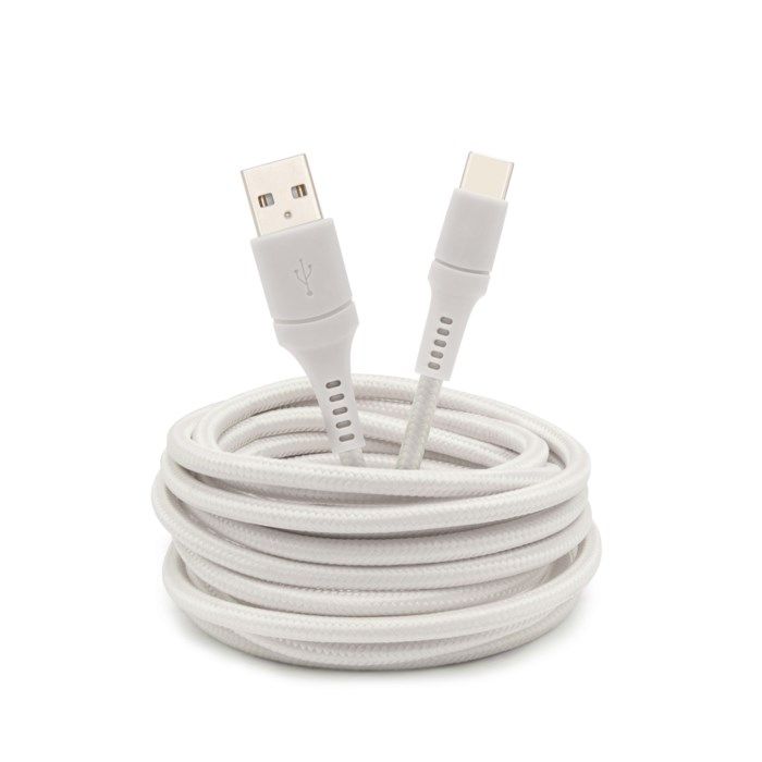 Linocell Colors USB-C-kabel 25 m Grå