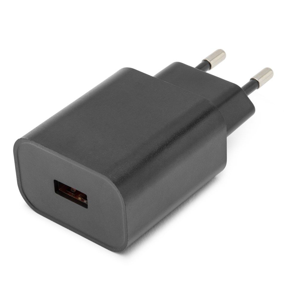 Linocell USB-lader Quick Charge 3.0 18 W Svart
