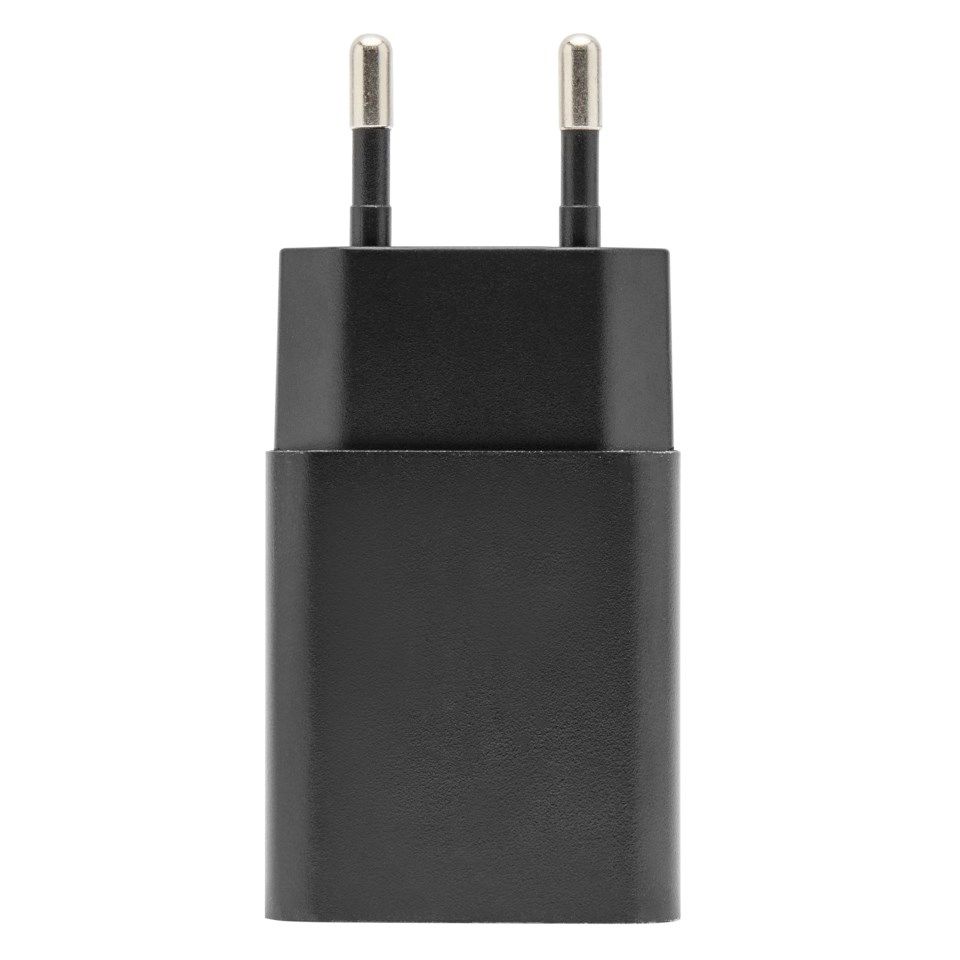 Linocell Linocell Mini USB-lader 2,4 A - Hvit Svart