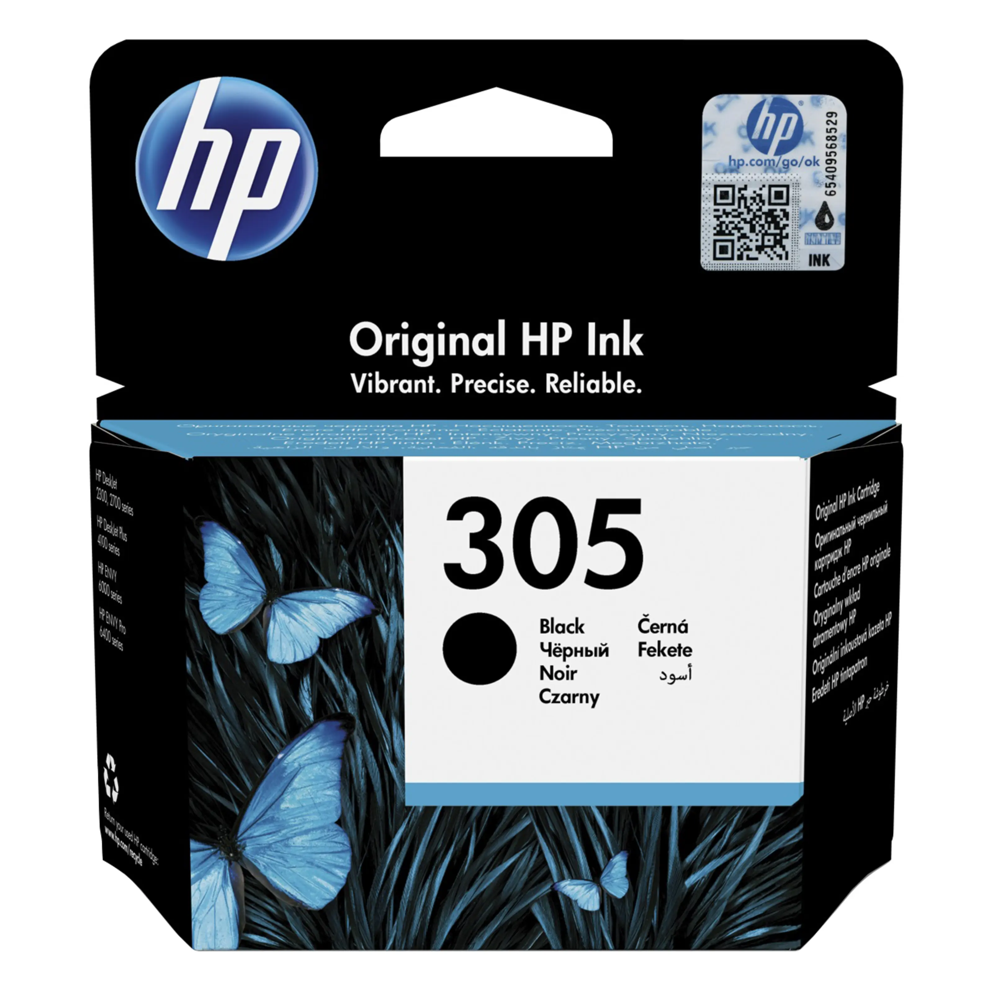 HP 305 Bläckpatron Svart