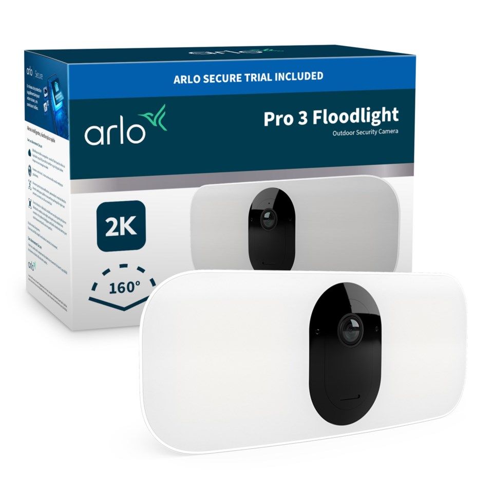 Arlo Pro 3 Floodlight Trådløs Overvåkingskamera