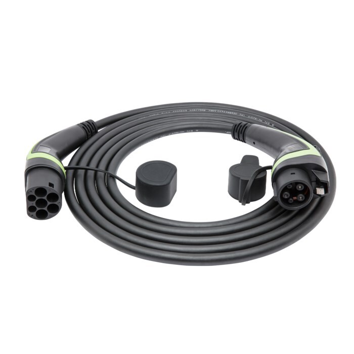 Luxorparts PHEV Typ 1 Laddkabel för elbil 7,4 kW 1 fas 5 m