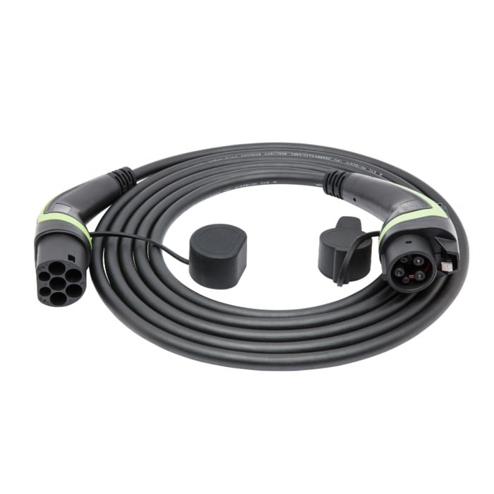 Luxorparts PHEV Typ 1 Laddkabel för elbil 7,4 kW 1 fas 5 m