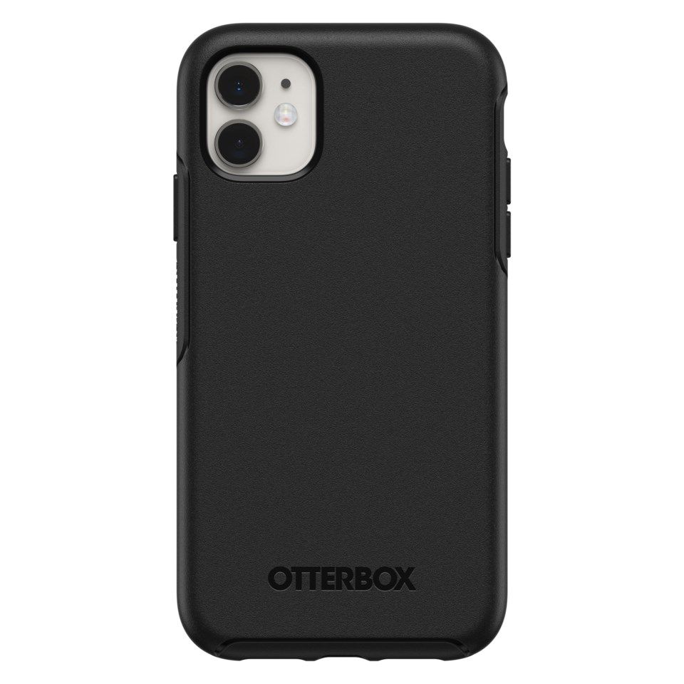 Otterbox Symmetry Tåligt mobilskal för iPhone 11 Svart