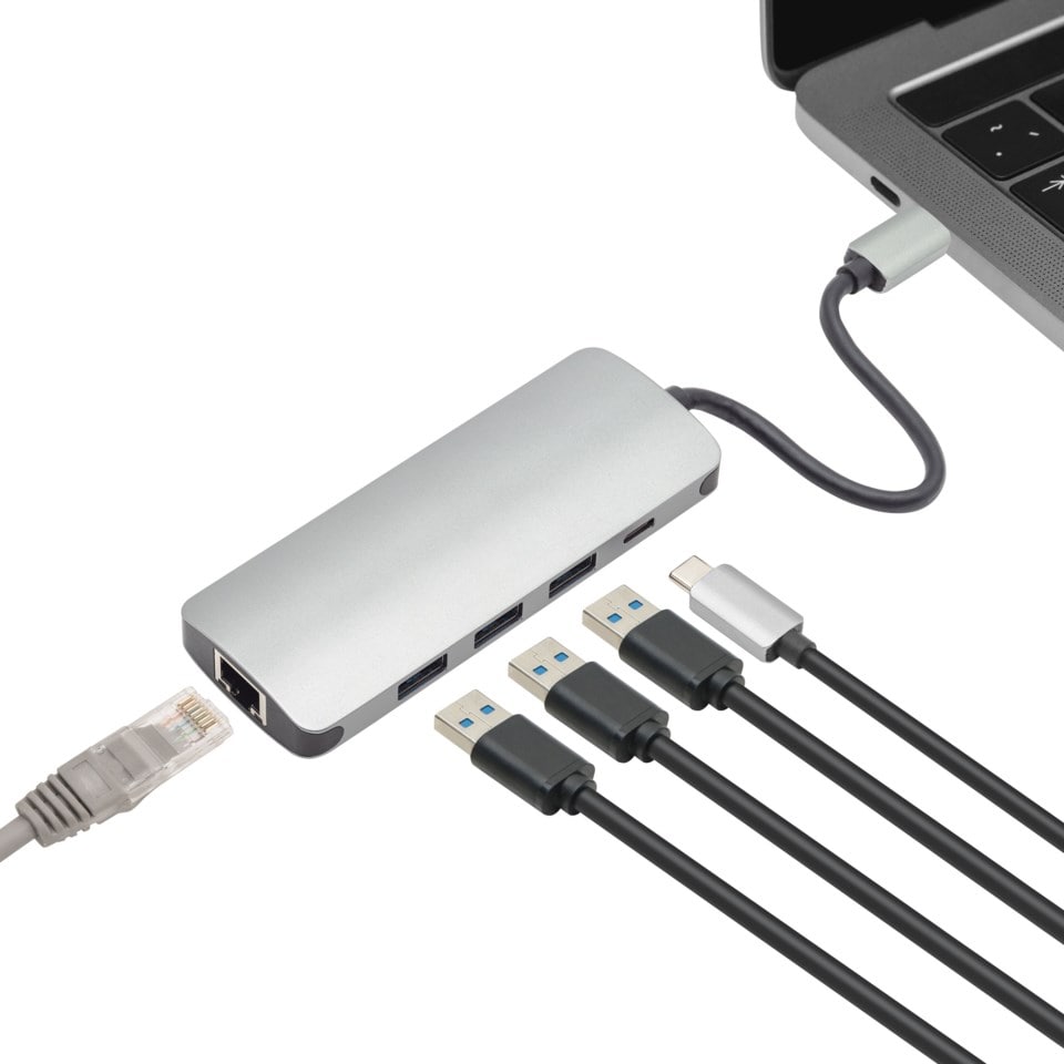 Plexgear USB-C-multiadapter