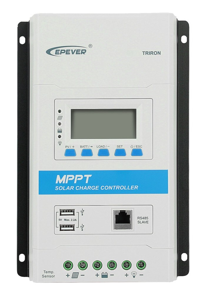 Epever Triron 2210N Solcellsregulator 20 A