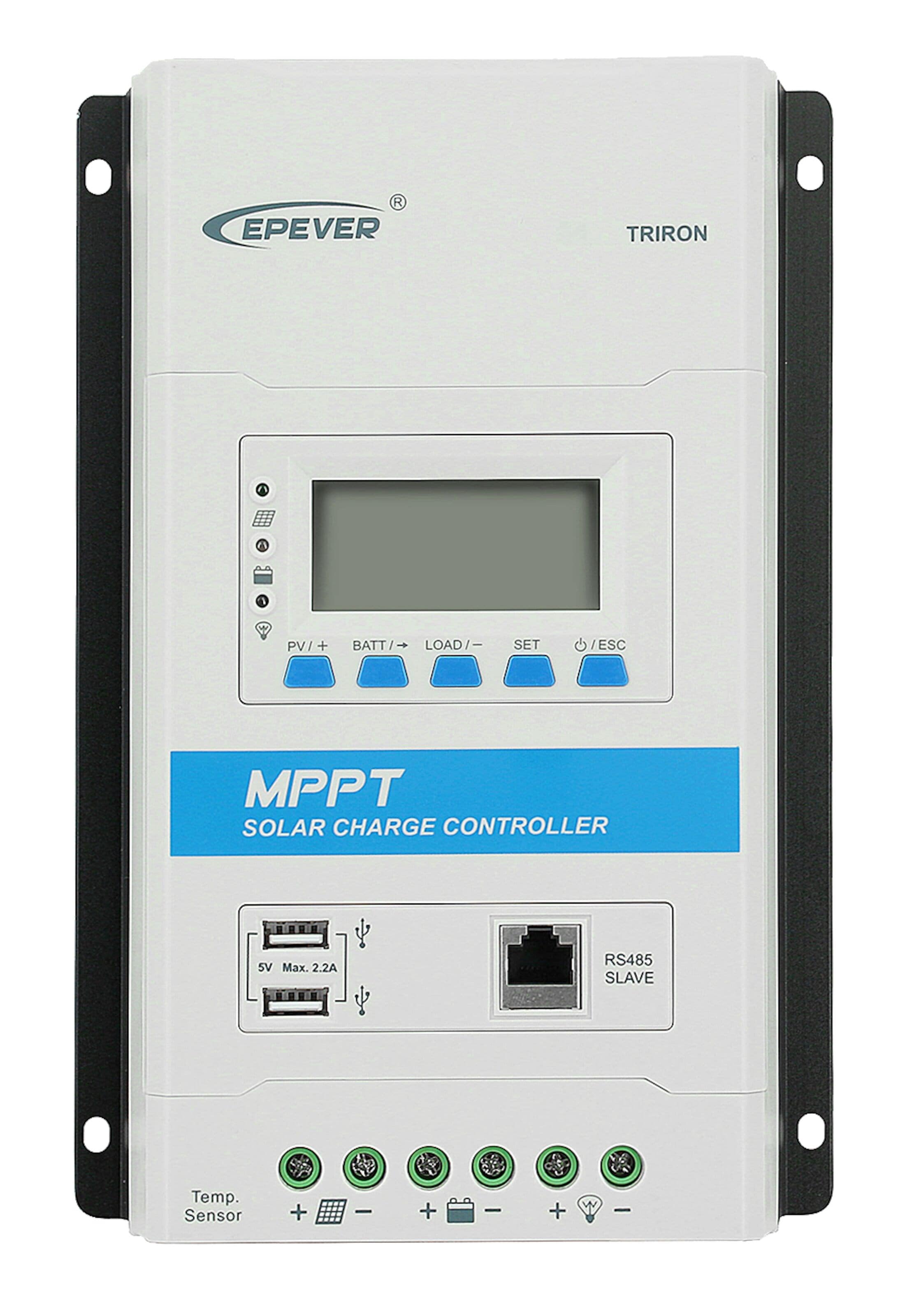 Epever Triron 2210n Solcellsregulator A Solceller Kjell Com