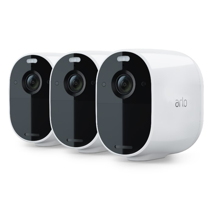 Arlo Essential Övervakningskamera 3-pack Vit