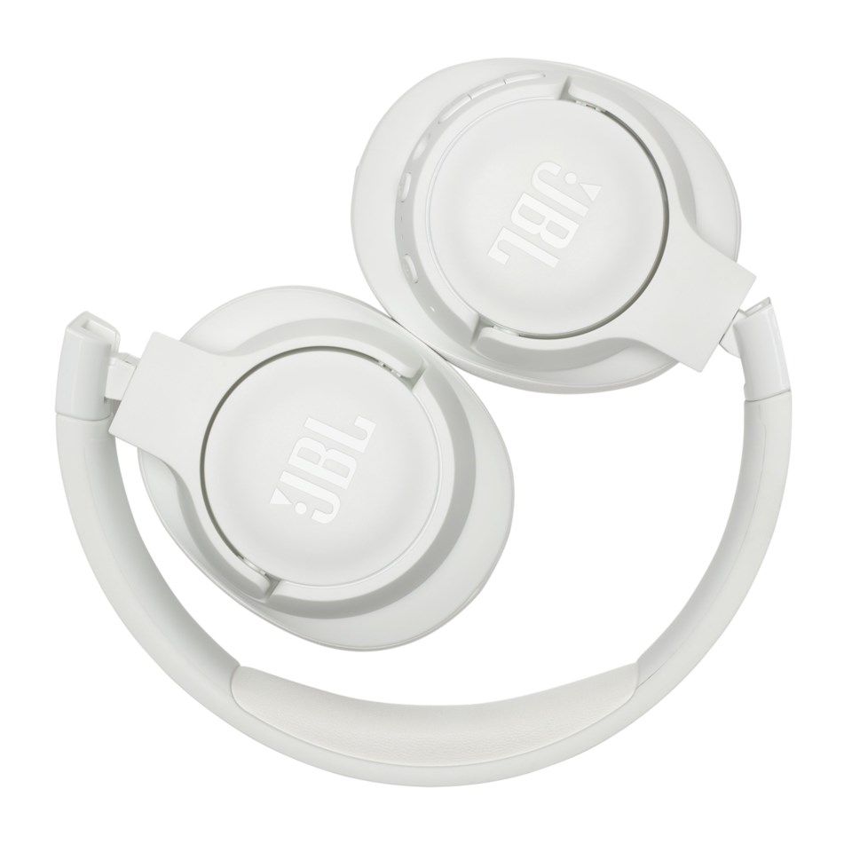 JBL Tune 750BTNC Trådløse hodetelefoner med aktiv støydemping Hvit