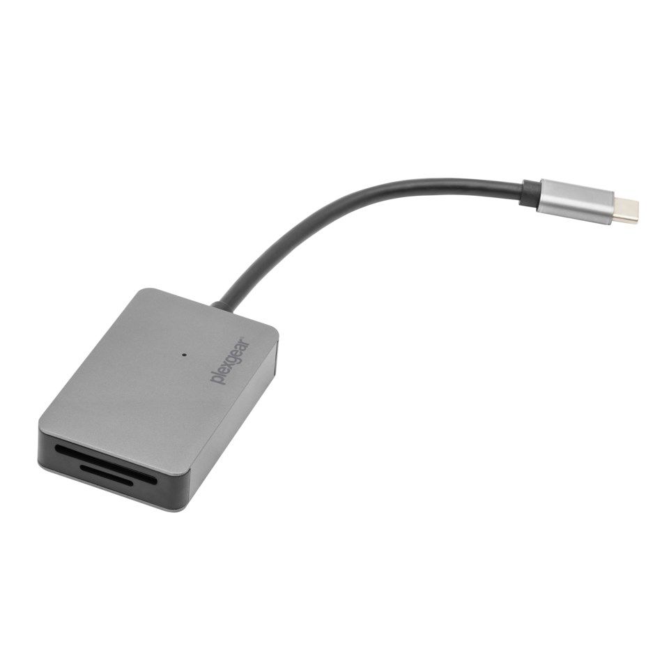 Plexgear USB-C UHS II Minneskortläsare