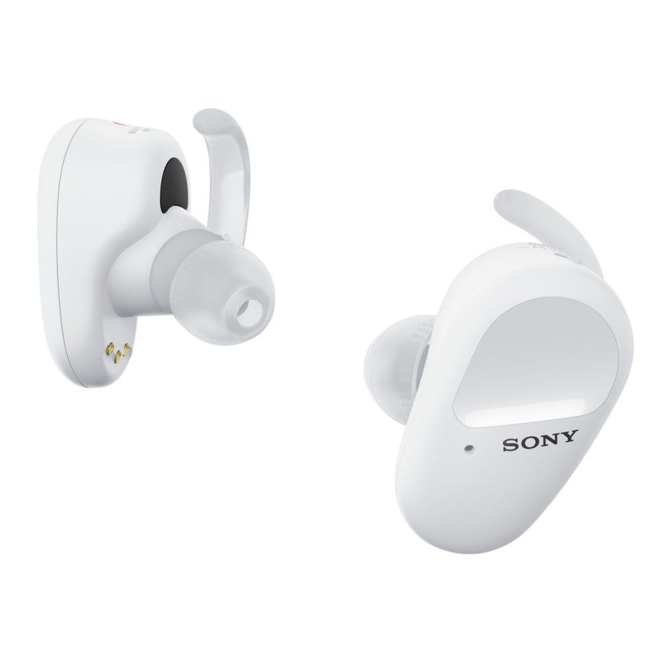 Sony WF-SP800N Trådløse hodetelefoner for treningen Hvit