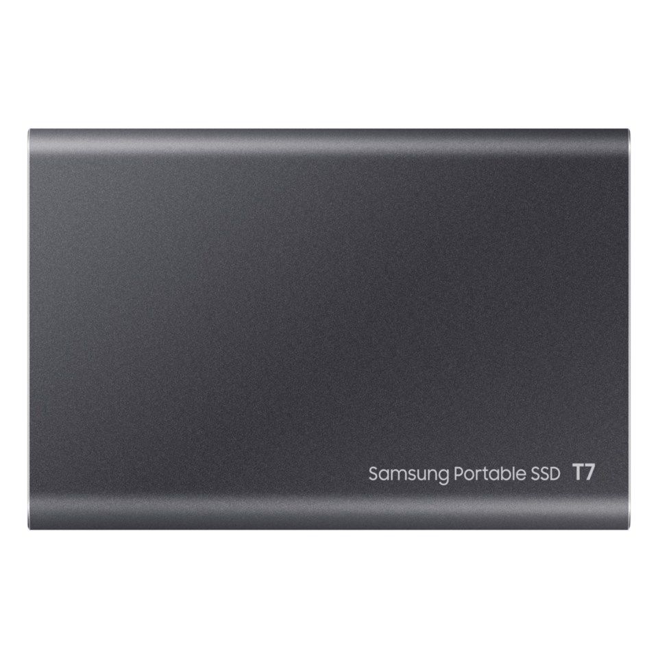 Samsung T7 Extern SSD-disk Grå 500 GB