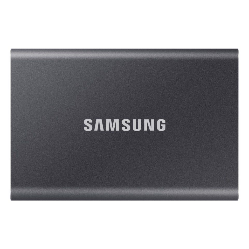 Samsung T7 Extern SSD-disk Grå 500 GB