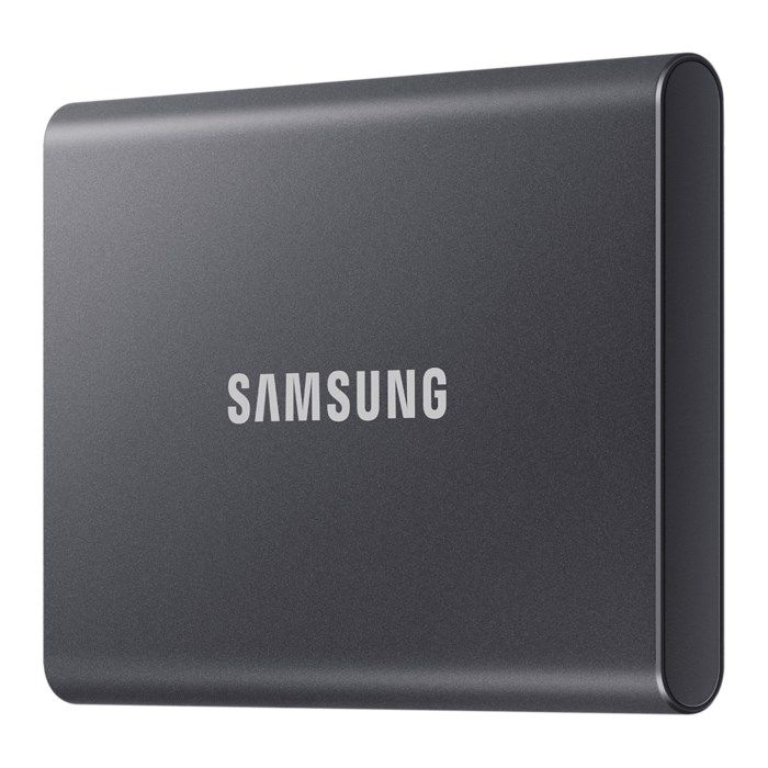 Samsung T7 Extern SSD-disk 2 TB Grå