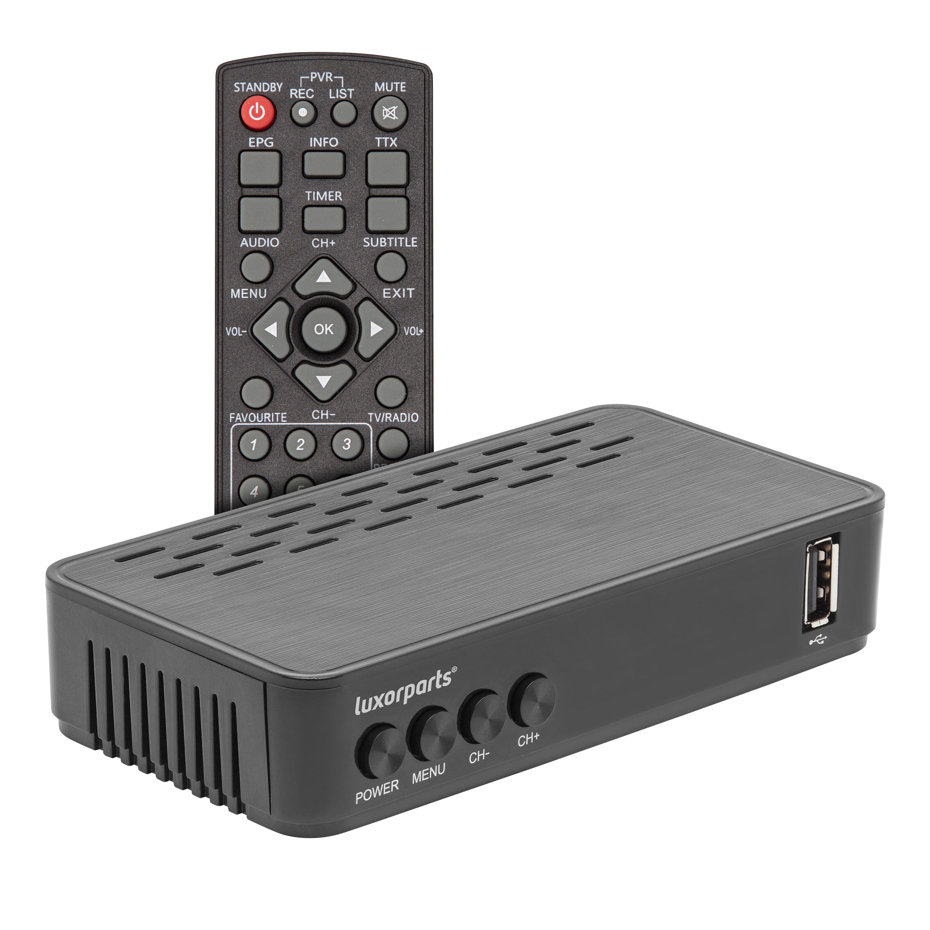 Luxorparts Digital-TV-mottagare med HDTV-stöd för 499:- från Kjell 