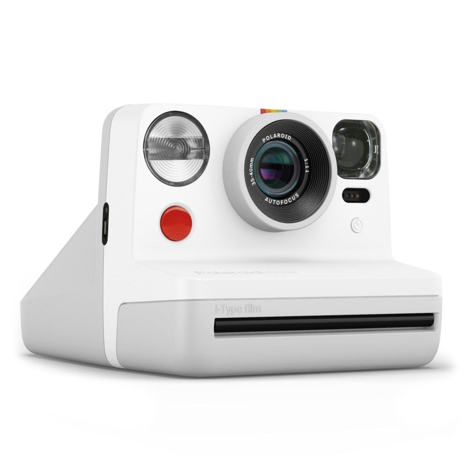 Polaroid Now Polaroidkamera med autofokus Hvit