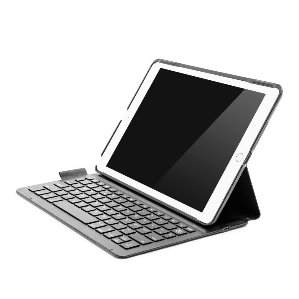 Linocell Etui med tastatur for iPad 10,2, Pro 10,5 og Air (2019)